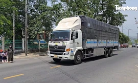 Xử lý xe quá tải đi vào đường cấm sau phản ánh của Tiền Phong