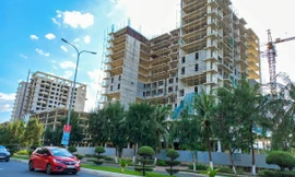 Một góc tại dự án ở Đa Phước (Đà Nẵng). 