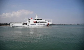 Tàu CSB 8002 đã được điều đi cứu hộ tàu cá gặp nạn.