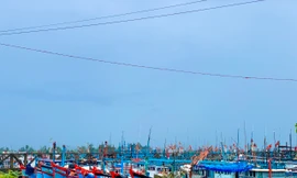 Bão số 3 đến gần, Quảng Ngãi còn gần 600 tàu cá và 5.450 ngư dân trên biển