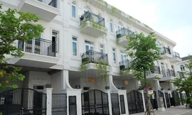 Bên trong dự án Phú Gia Compound. 
