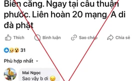 Đăng tin giả tai nạn liên hoàn ở Đà Nẵng để bán hàng Tết