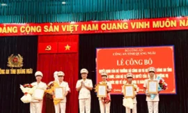 Quảng Ngãi có bao nhiêu phó Giám đốc Công an tỉnh sau sáp nhập?