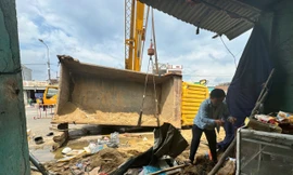 Hiện trường vụ tai nạn kinh hoàng ở Quảng Ngãi khiến 1 chết, 3 bị thương
