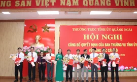 Quảng Ngãi luân chuyển, điều động, bổ nhiệm nhiều vị trí cán bộ chủ chốt