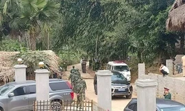 Hiện trường vụ việc.