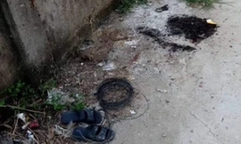 Hiện trường vụ việc.