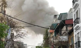 Hiện trường vụ cháy. Ảnh: FB