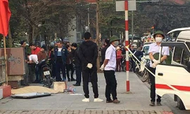 Hiện trường vụ việc.