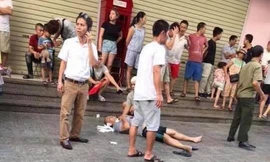 Hiện trường vụ việc.