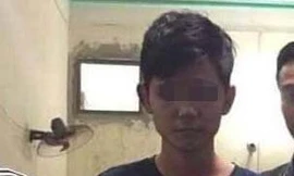 Nghi phạm An bị bắt giữ.