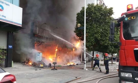 Hiện trường vụ cháy. Ảnh: FB.