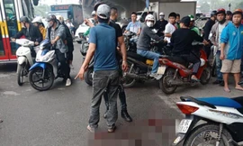 Hiện trường vụ việc.