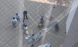 Hiện trường vụ việc.