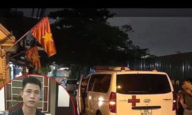 Nơi xảy ra vụ án và nghi phạm Cường.