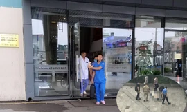 Tòa nhà và nơi xảy ra vụ việc.