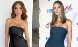 Con gái siêu mẫu Heidi Klum khoe dáng trong chiếc đầm 24 năm tuổi của mẹ 