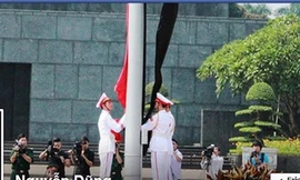 Cộng đồng mạng treo cờ rủ Quốc tang Đại tướng