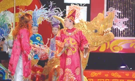 Một cảnh trong Táo quân 2011 Ảnh: Khắc Quân