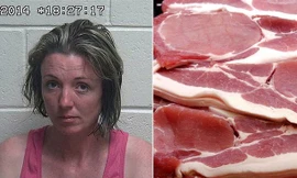 Đốt nhà bạn trai bằng… thịt hun khói