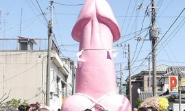 Độc đáo lễ hội… “của quý bằng thép” ở Nhật Bản