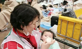 Cảnh ở một bệnh viện Ảnh: AP