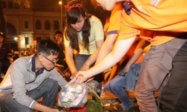 Hành động đẹp đêm Giáng sinh