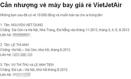 Săn vé máy bay giá rẻ kiếm lời