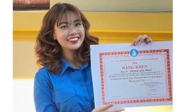 Nữ Chủ nhiệm CLB Nữ sinh Sư phạm là Sinh viên 5 Tốt, năng nổ tham gia hoạt động Đoàn - Hội và phong trào thanh niên