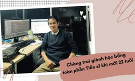 Chàng trai giành học bổng Tiến sĩ tại Anh khi mới 22 tuổi