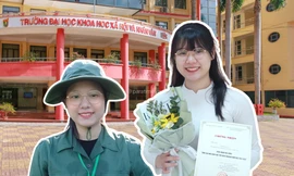 Thành tích 'khủng' của nữ sinh xứ Huế lọt Top 100 thủ lĩnh VNU