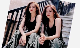 Nhan sắc nổi bật của cặp chị em song sinh người Gia Lai chuẩn bị trở thành tân sinh viên Đại học