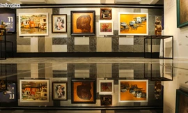 Khám phá không gian nghệ thuật ấn tượng lần đầu tổ chức tại Trường Đại học Xây dựng Hà Nội