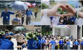 Những cách tiếp sức mùa thi 'nghìn Like' của sinh viên Kiến trúc