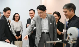 Đoàn đại biểu Đảng Dân chủ Tự do Nhật Bản đến thăm Trường Đại học Xây dựng Hà Nội