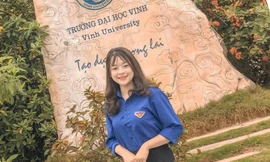 Nữ sinh Đại học Vinh đam mê tình nguyện có nhiều thành tích trong học tập