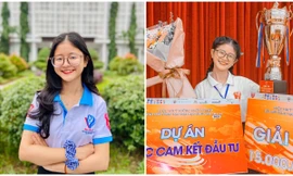 Nguyễn Cửu Thảo Nguyên - Nữ sinh xứ Huế là thành viên Hội đồng Trường - dành trọn tình yêu cho Sư phạm