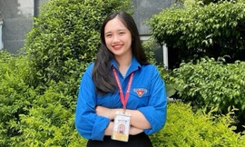 Nữ sinh Đại học Kiểm sát Hà Nội gốc Trà Vinh năng nổ trong công tác Đoàn
