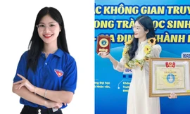Nữ sinh Sư phạm xuất sắc chinh phục danh hiệu Sao Tháng Giêng cùng loạt danh hiệu Sinh viên 5 Tốt các cấp
