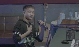 Nam sinh với niềm đam mê ca hát cháy bỏng