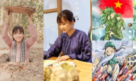 Nữ Tiktoker triệu người theo dõi khắc họa tình yêu, niềm tự hào lịch sử dân tộc qua bức tranh và câu chuyện