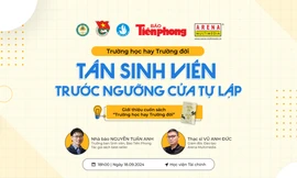 Mở màn chuỗi chương trình tọa đàm hướng nghiệp 'Trường học hay Trường đời': Tân sinh viên trước ngưỡng cửa tự lập