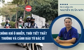 Hà Nội 'ngột ngạt' trong ô nhiễm khí bụi đe dọa đến sức khỏe cộng đồng