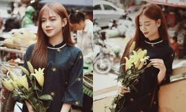 Nữ sinh 2K3 mang nét hoài cổ vào bộ ảnh đón Tết cổ truyền 