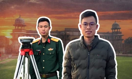 Chuyện du học trường kỹ thuật hàng đầu Ấn Độ của thầy giáo quân đội