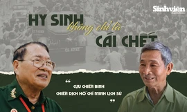 2 cựu chiến binh : ông Nguyễn Hồng Phi - cựu lính đặc công và ông Đặng Đức Thắng, cựu lính bộ binh.