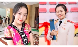 Ngắm nhìn 'bông hồng' Ngọc Linh - Nữ sinh dân tộc Nùng của Học viện Cảnh sát Nhân dân
