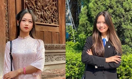 Năm mới cố gắng học tập tốt để trở thành Đảng viên chính thức của nữ sinh trường Kinh tế