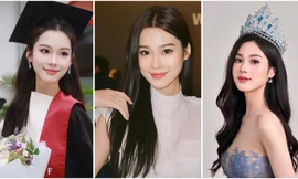 Hoa khôi duyên dáng Ngoại thương 2022 rạng rỡ ngày tốt nghiệp