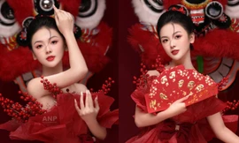 Cô nàng mẫu ảnh người Việt gốc Hoa thu hút cộng đồng mạng trong bộ ảnh chào Xuân Quý Mão